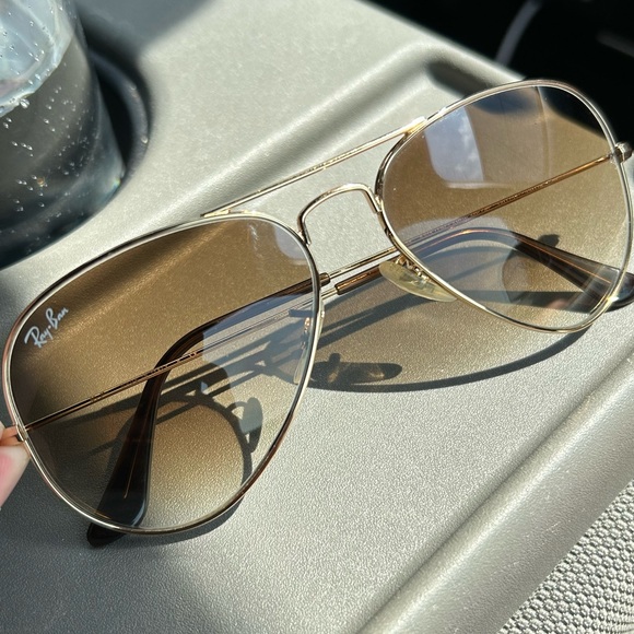 Ray Ban sepia aviators - Picture 1 of 3